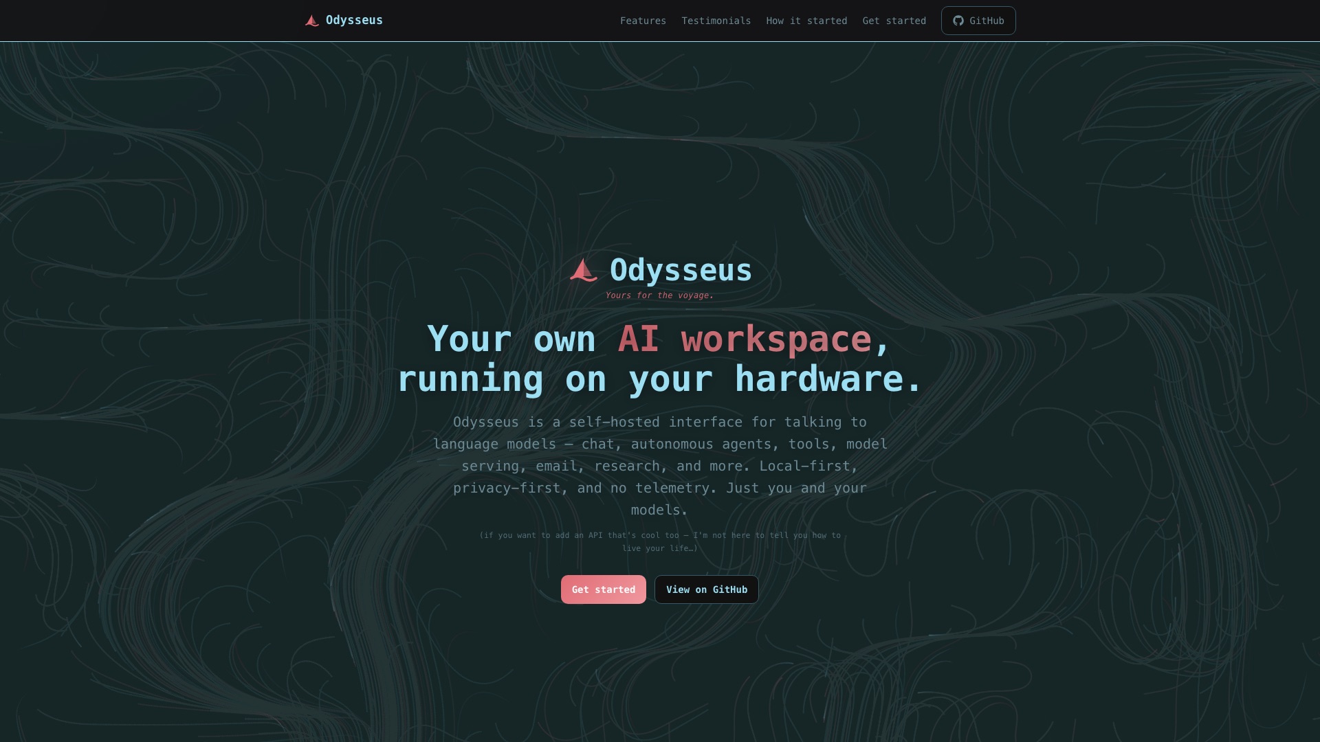 Odysseus homepage